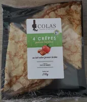 4 crêpes pomme caramel au lait entier fermier breton