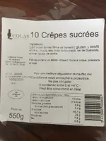 Crépes sucrées