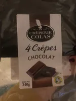 Crepes au chocolat