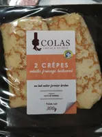 2 crêpes volaille, fromage, béchamel