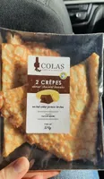 2 crêpes saveur chocolat banane