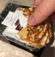 2 crepes saveur chocolat