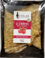 Crêpes, confiture de framboise