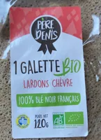 GALETTE LARDONS CHEVRE