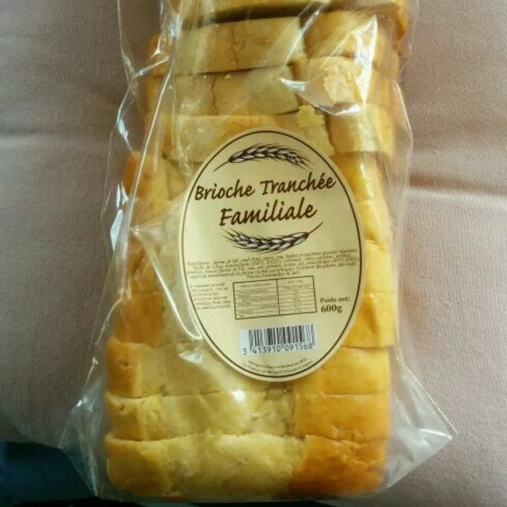 Brioche tranchée familiale