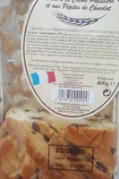 Natte a la crème pâtissière et aux pépites de chocolat