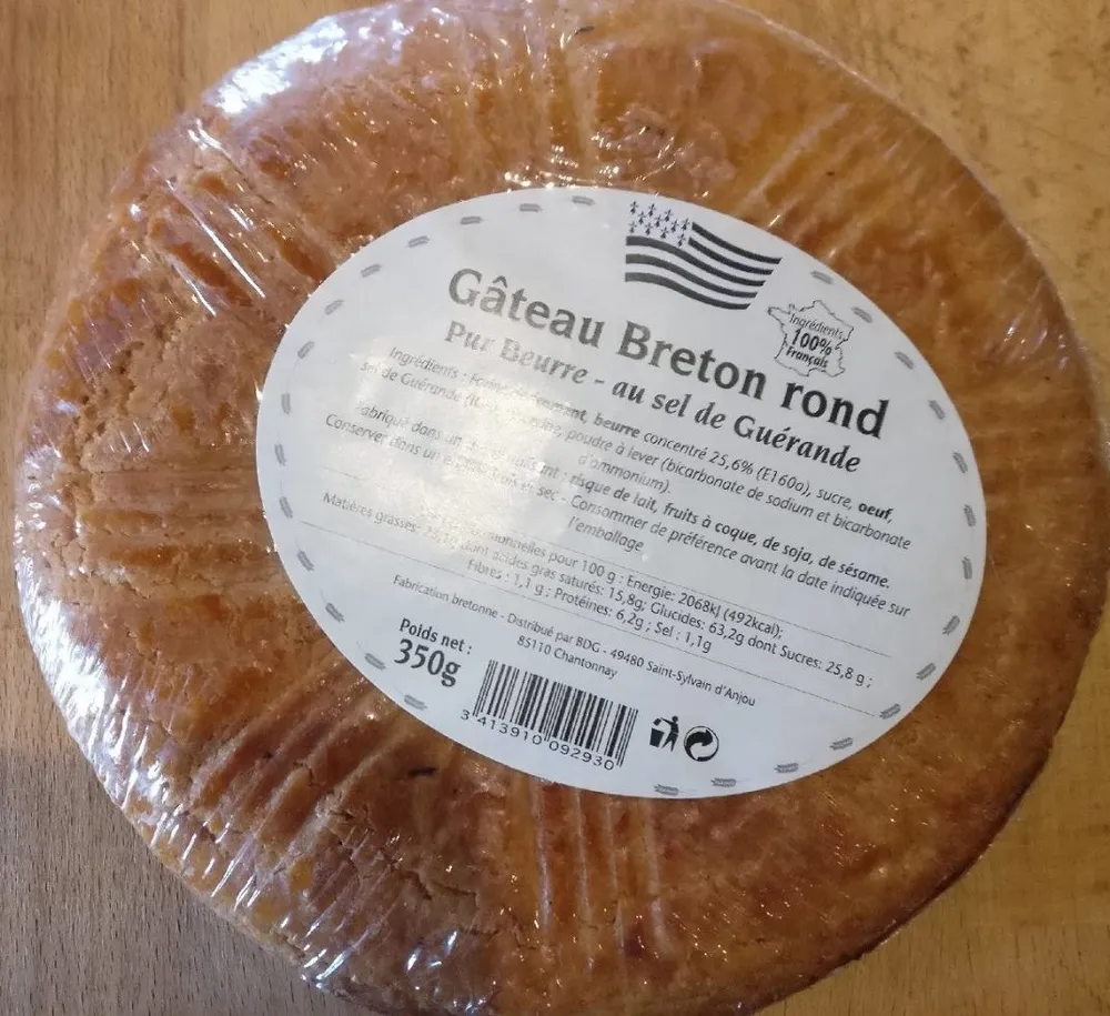 Gâteau Breton Rond