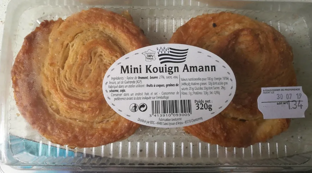 Mini Kouign Amann x4