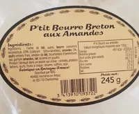 P'tit beurre breton aux amandes
