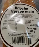 Brioche Tressée main
