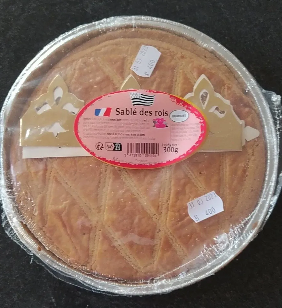 Sablé des rois Framboise