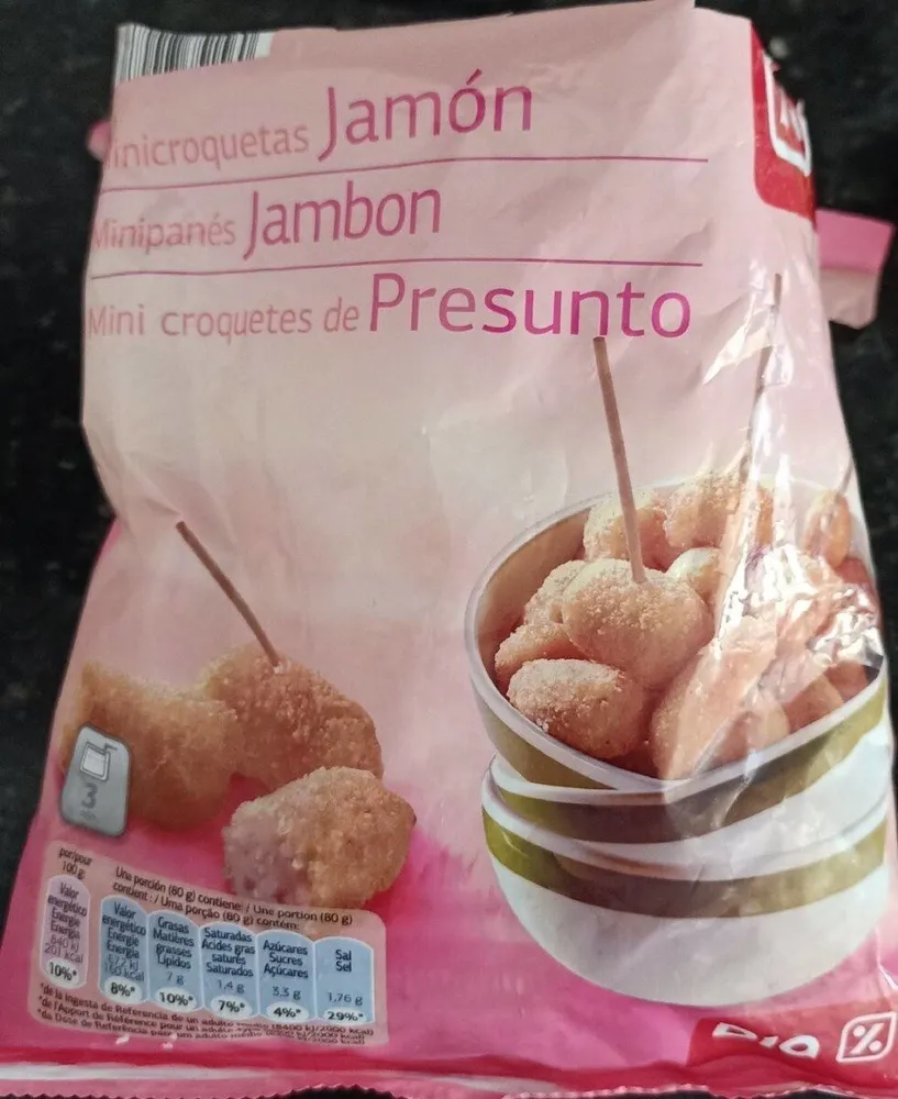 Minicroquetas Jamón