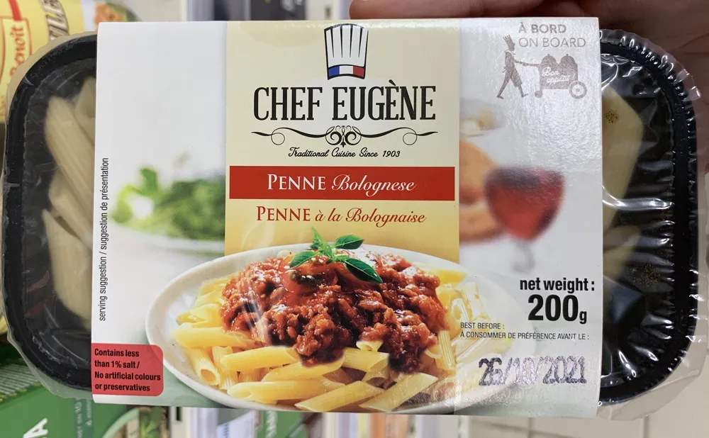 Penne à la bolognaise