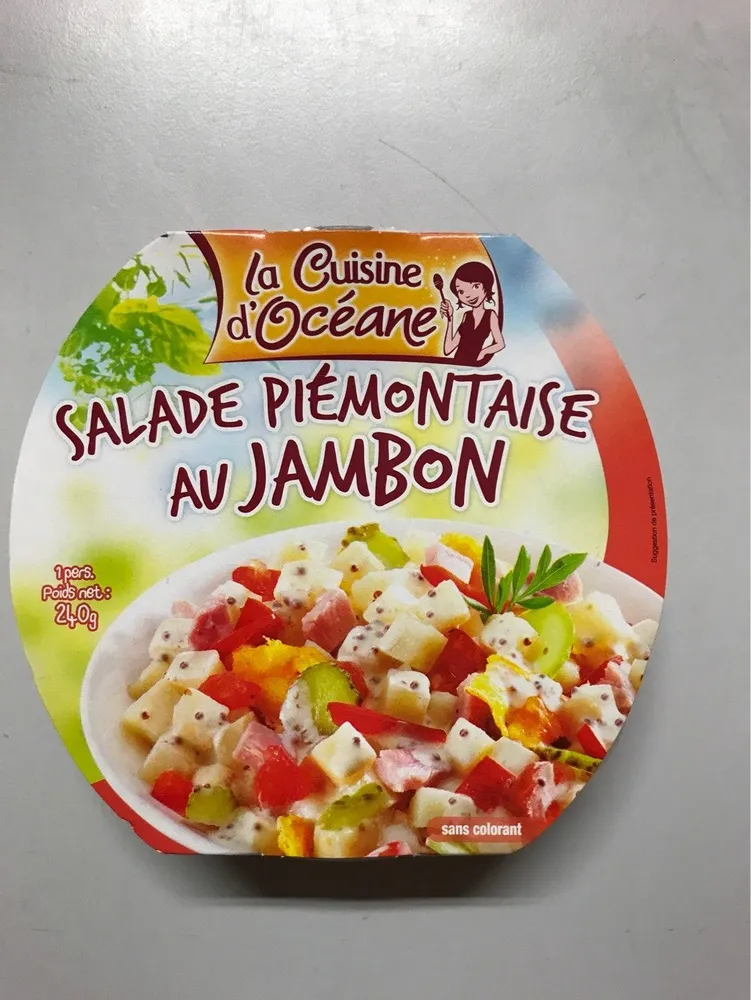 Salade piémontaise au jambon