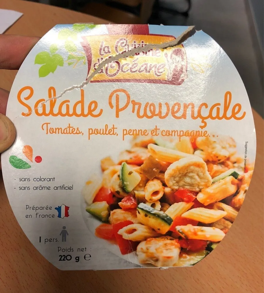 Salade provençale poulet