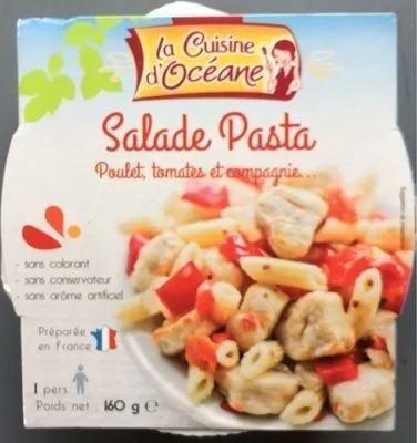 Salade Pasta. Poulet, tomates et compagnie...