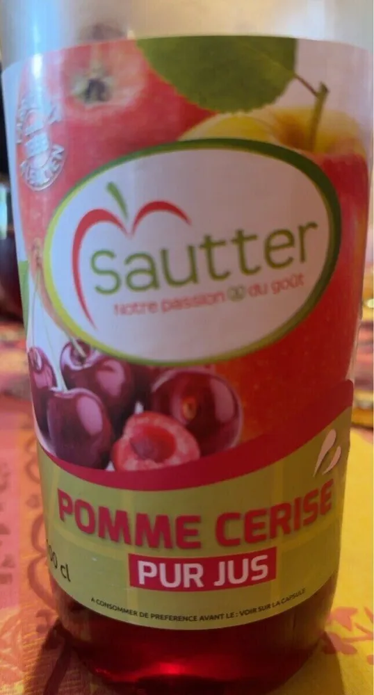 Jus de pomme cerise