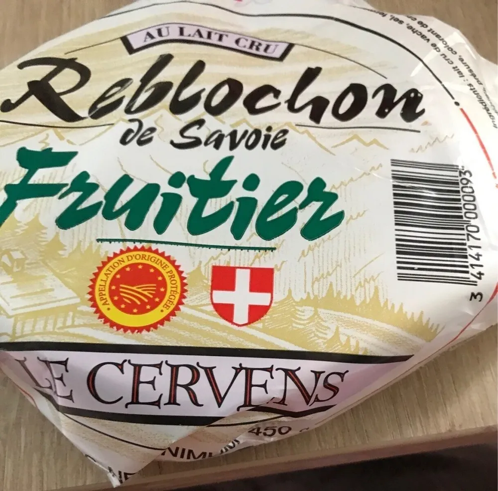 Reblochon de Savoie Fruitier le cervens