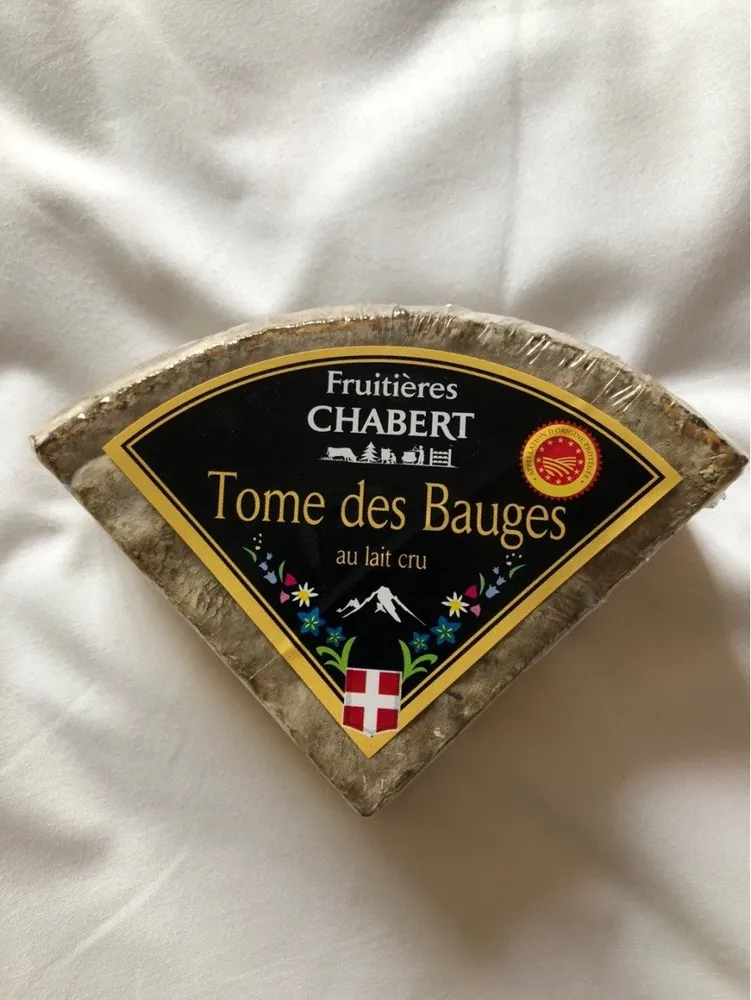 tome des bauges au lait cru