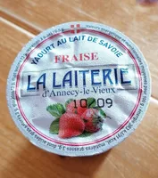 Yaourt au lait de Savoie Fraise