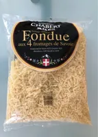 fromage râpé pour Fondue aux 4 fromages de Savoie