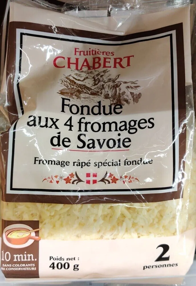 Fondue aux 4 fromages de Savoie
