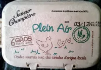 Oeufs Plein Air Saveur Champêtre