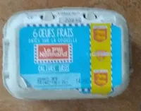 6 oeufs frais
