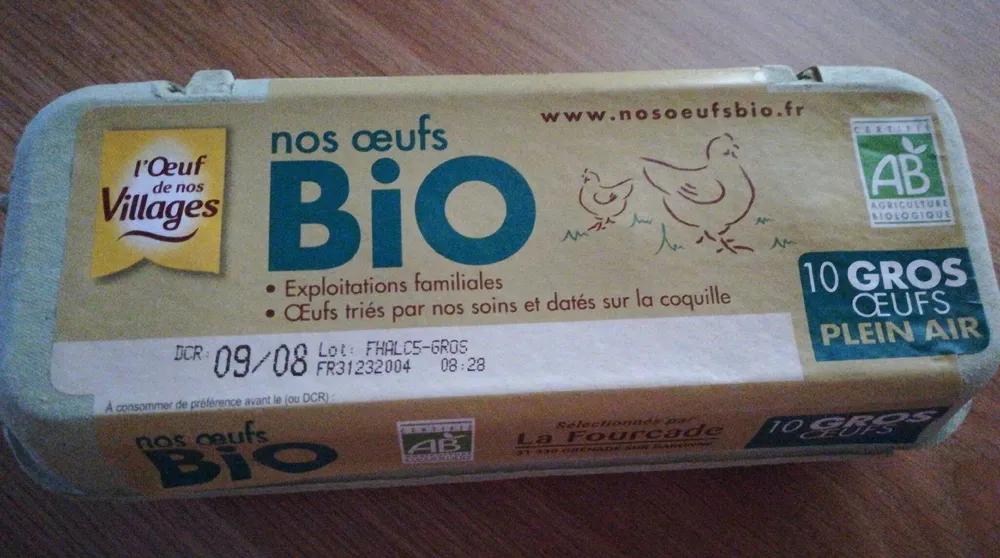 Œufs bio