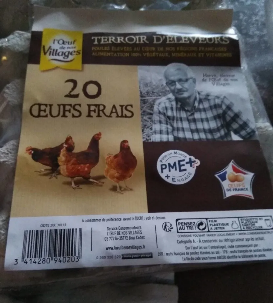L oeuf de nos villages terroir d'éleveurs