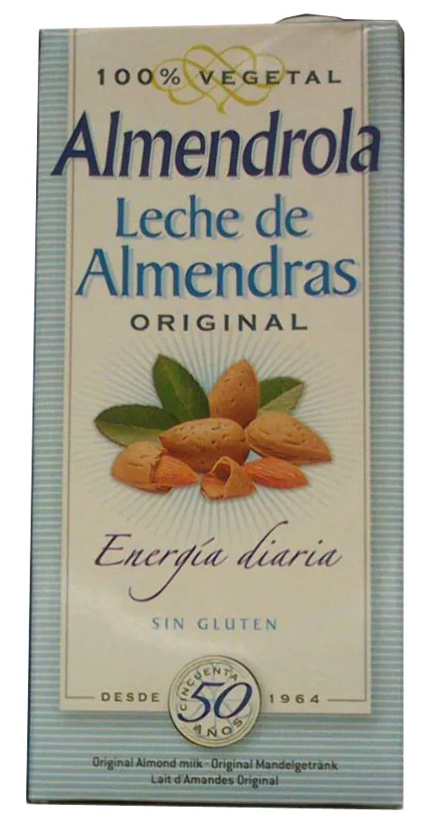 Leche de almendras