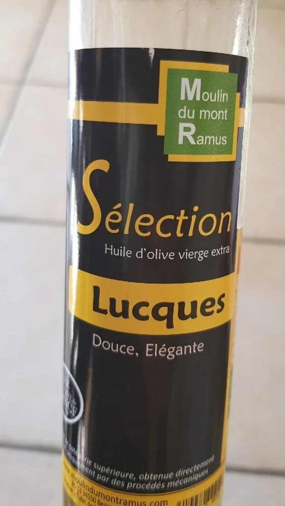 Sélection huile d'olive vierge extra Lucques