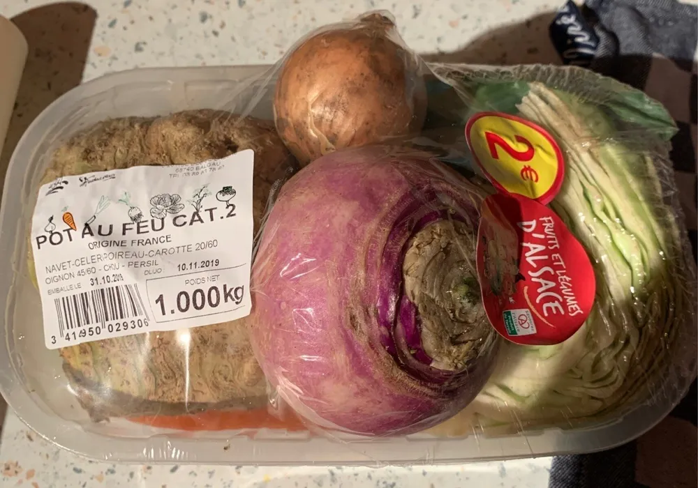 Légumes à pot au feu