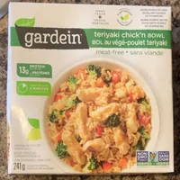 Teriyaki chick’n bowl