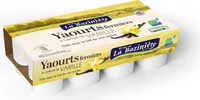 Yaourts vanille BAZINIERE