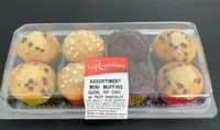 Assortielent mini muffins