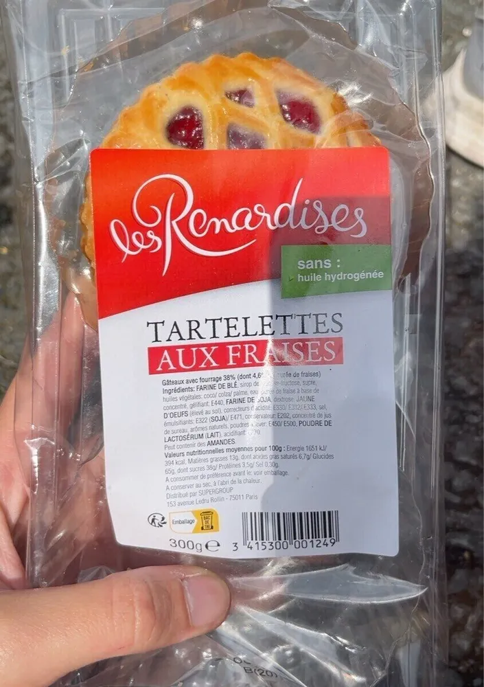 TARTELETTES AUX FRAISES