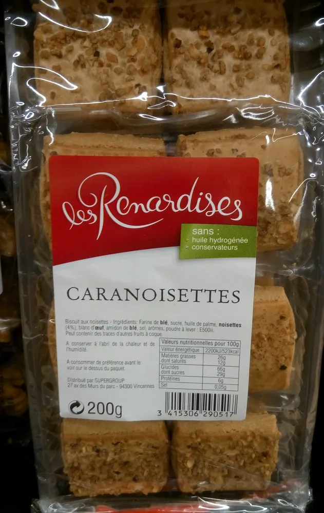 Caranoisettes