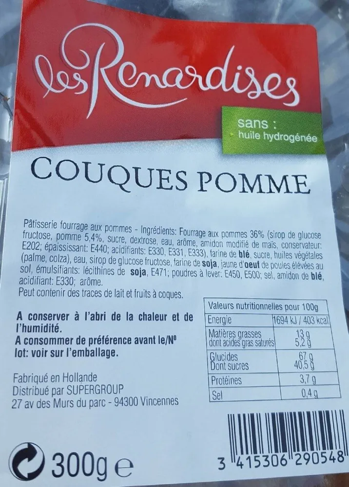 Couques pommes