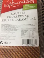 Gaufres fourrées au beurre camarélisé