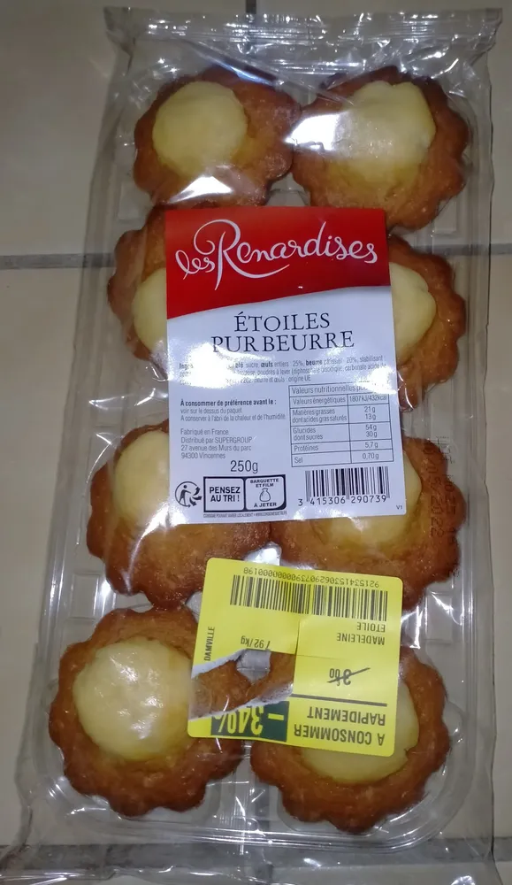 étoile Pur Beurre 8 Pièces