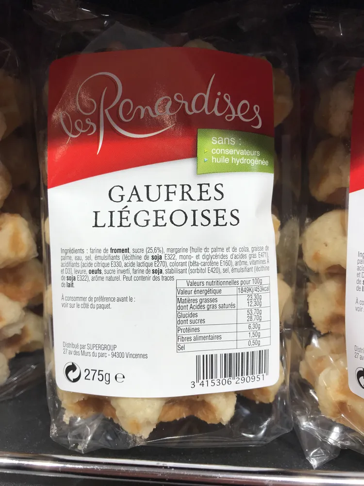 Gauffre liégeoise
