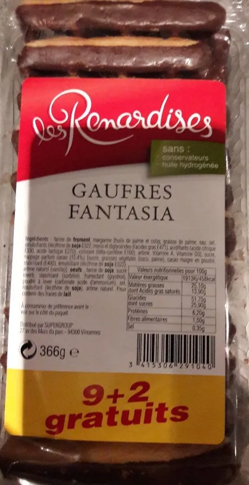 Gaufres fantasia