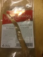 Couques assorties pomme/fraise