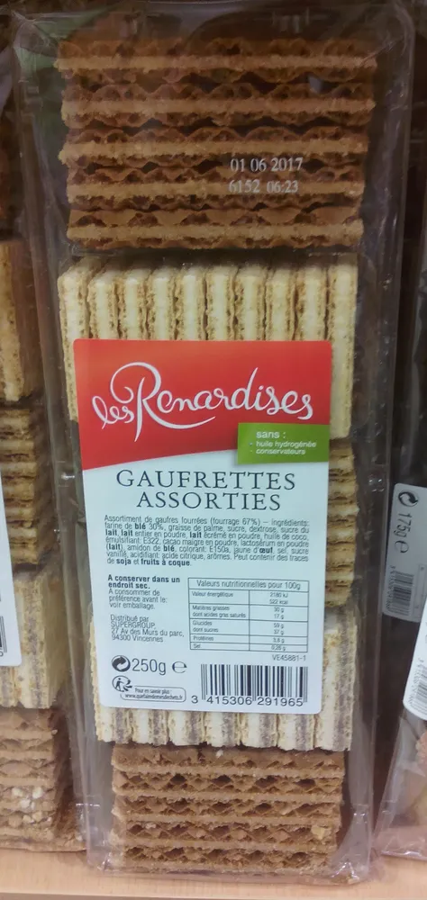 Gaufrettes Assorties