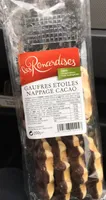 Gaufres Étoile Nappage Cacao