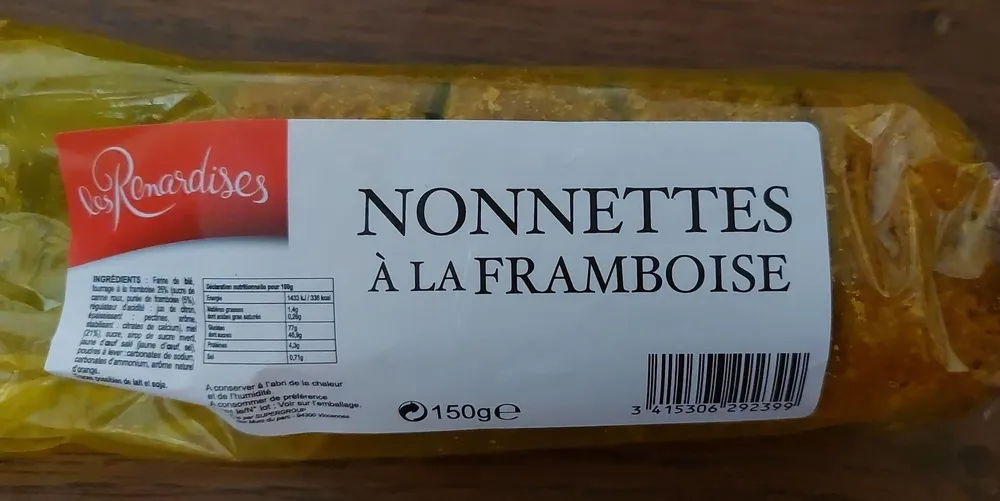 Nonettes à la framboise