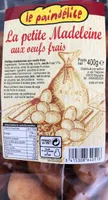 La petite madeleine aux oeufs frais