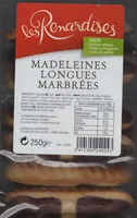 Madeleines Longues Marbrées