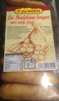 La Madeleine longue aux oeuf frais